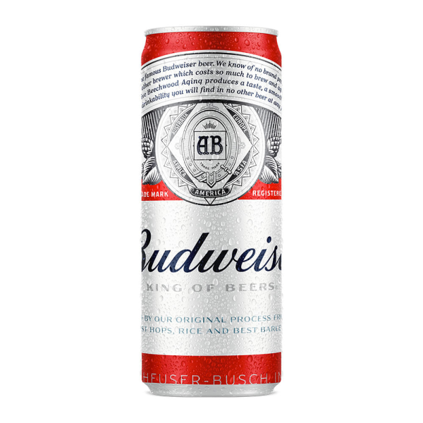 CERVEJA LATA BUDWEISER 350ml